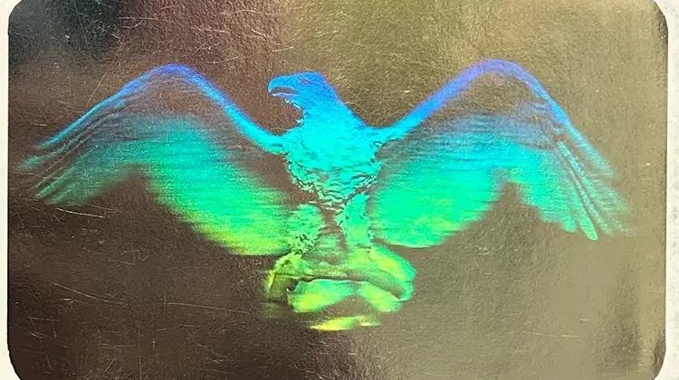 Eagle hologram