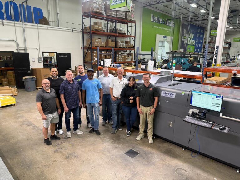 Slate Group Expands Print Embellishment Equipment with Duplo DuSense DDC-8000